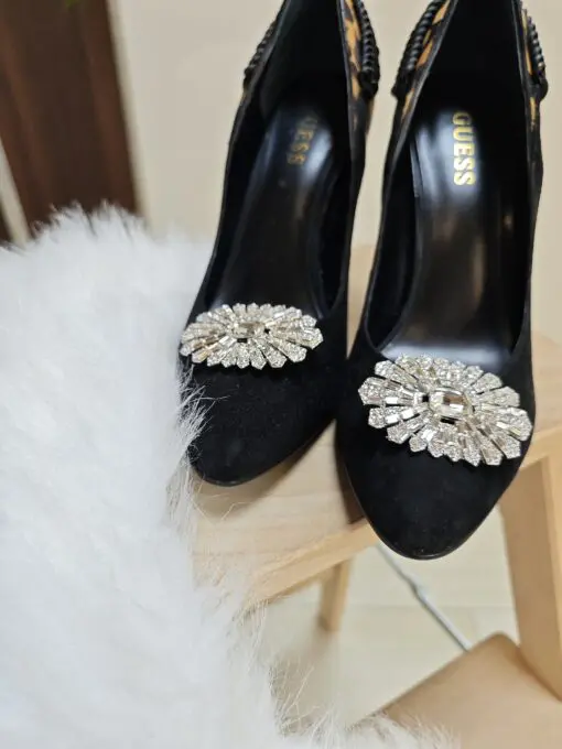 Clip Scarpe Ovale con strass